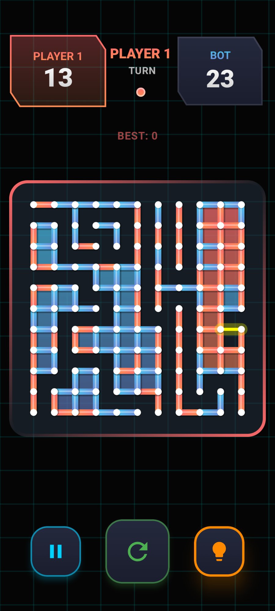 Hint mode active