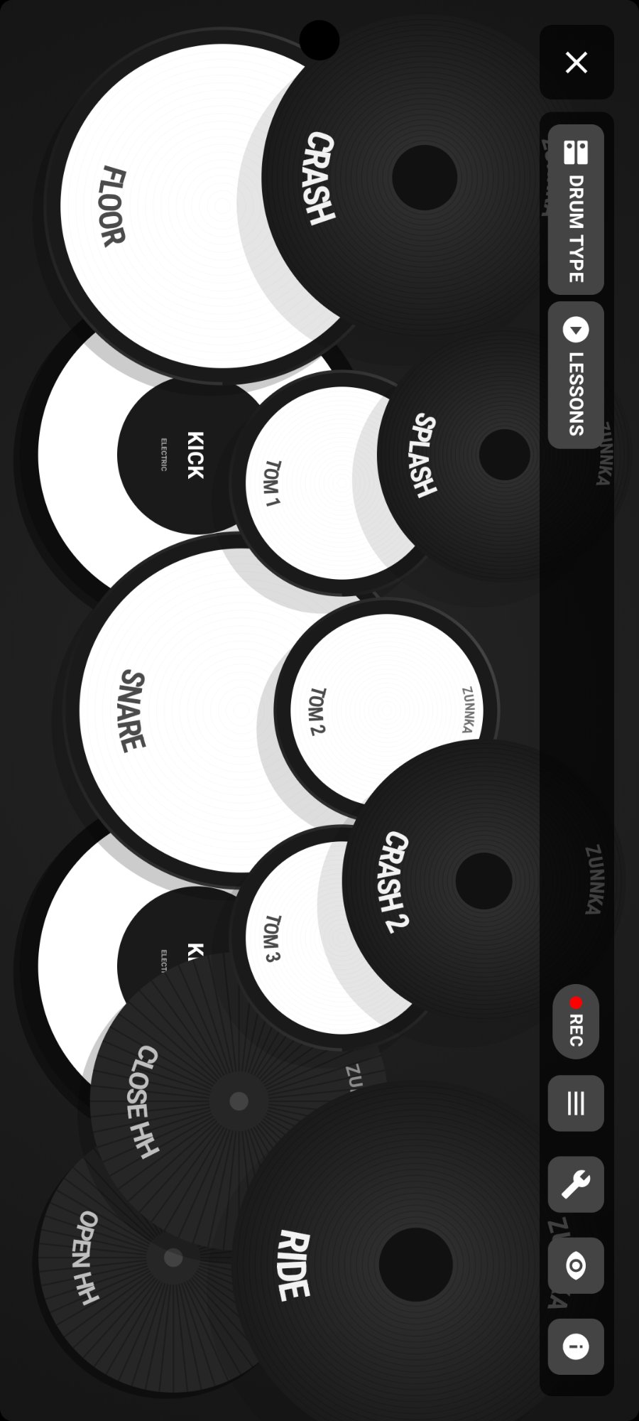 Electric drum kit