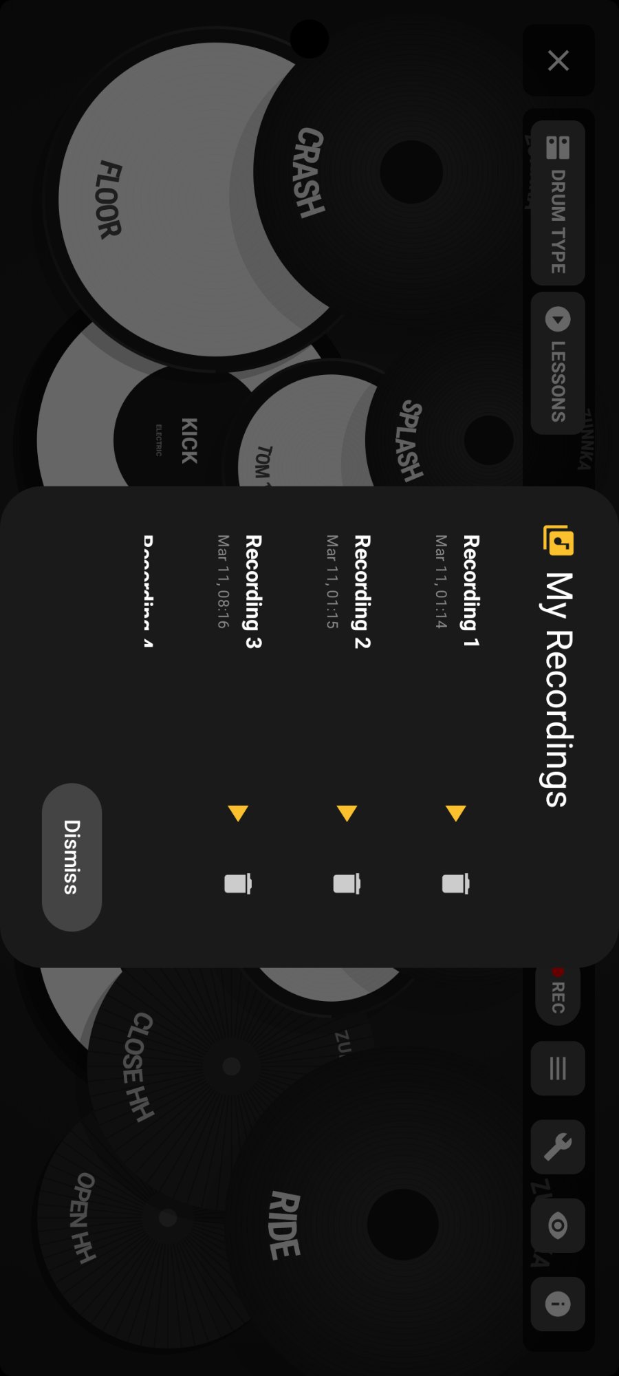 My Recordings