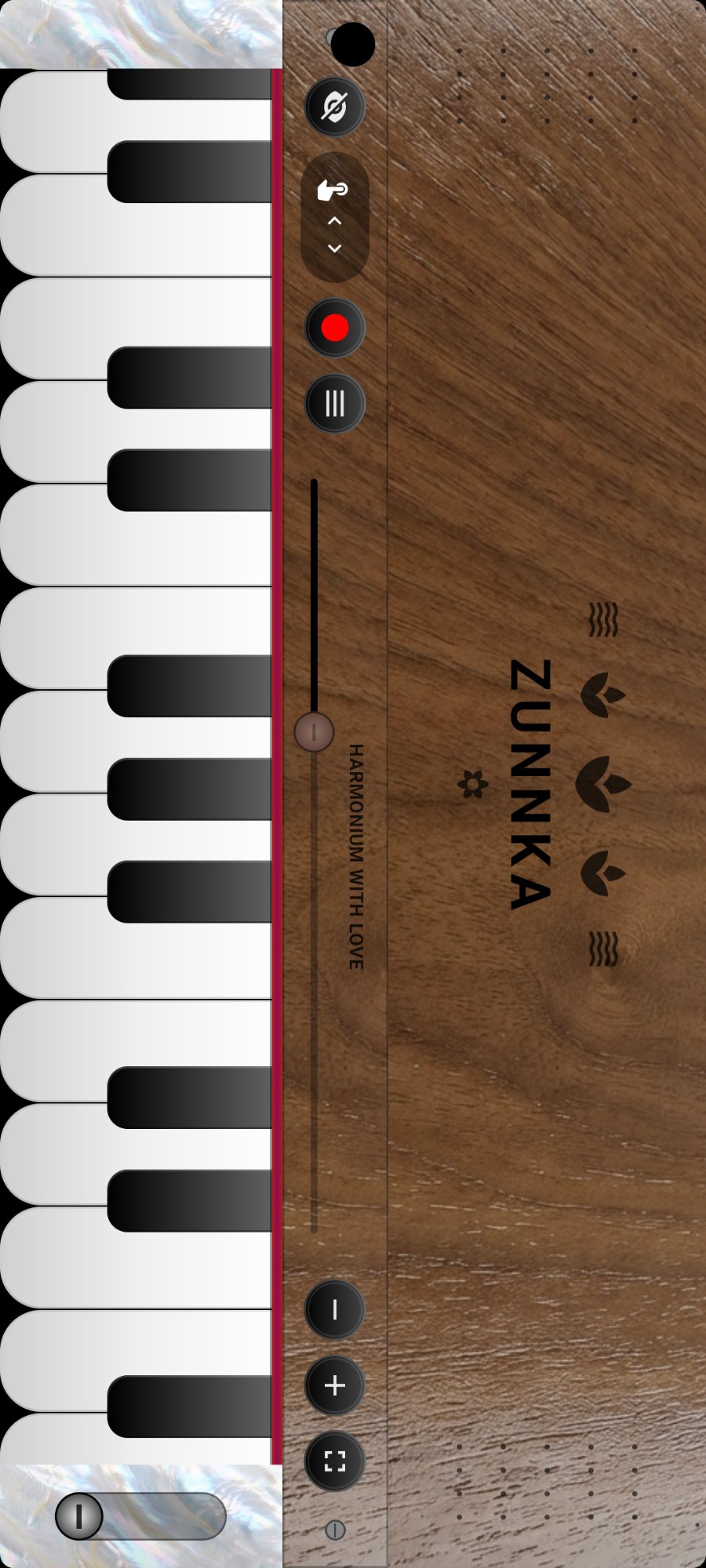 Harmonium app