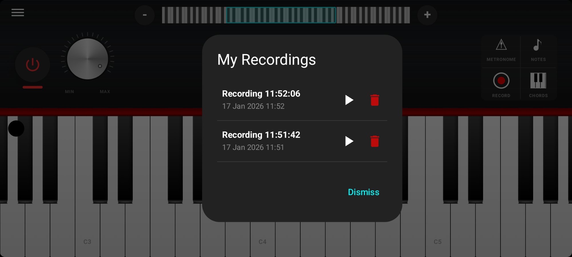 My Recordings