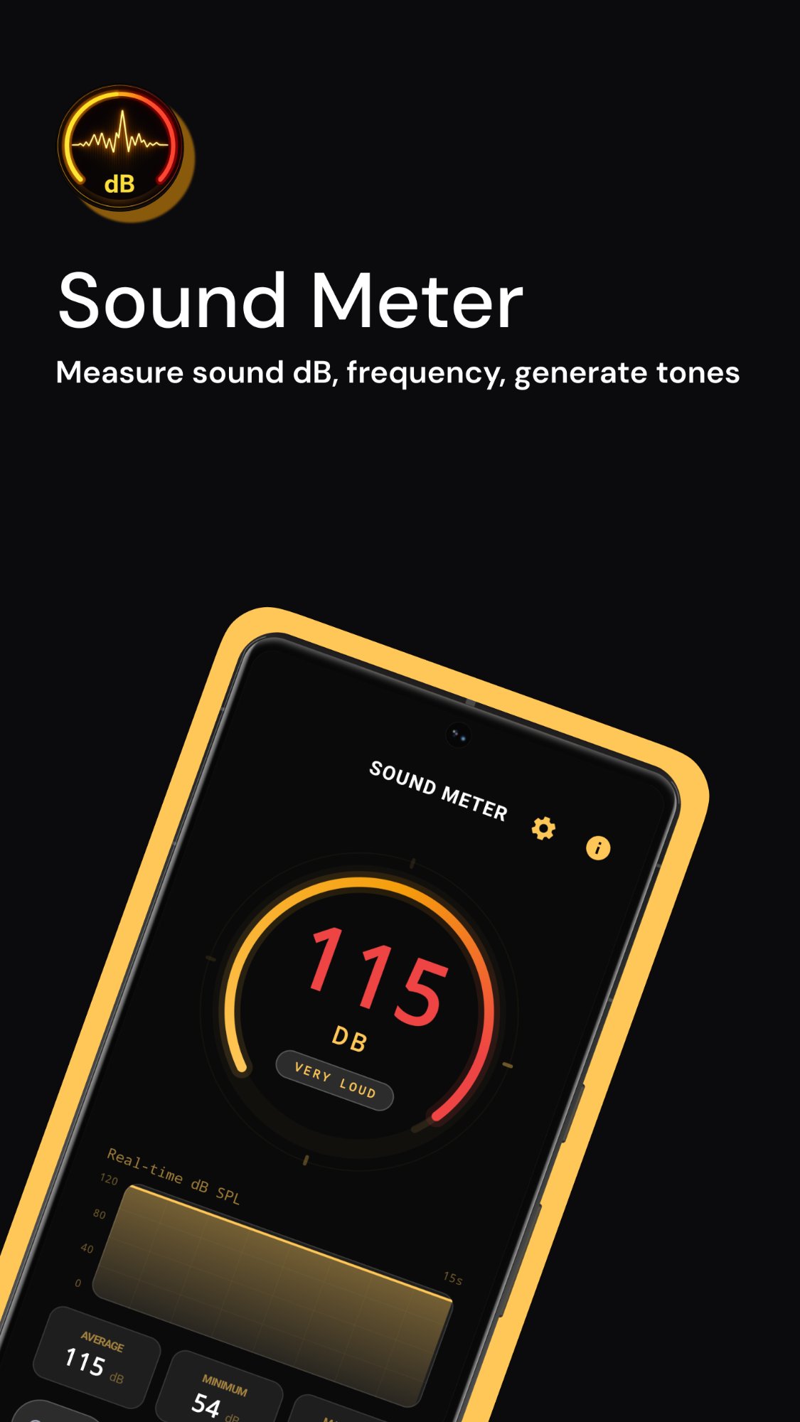 Sound Meter — app intro