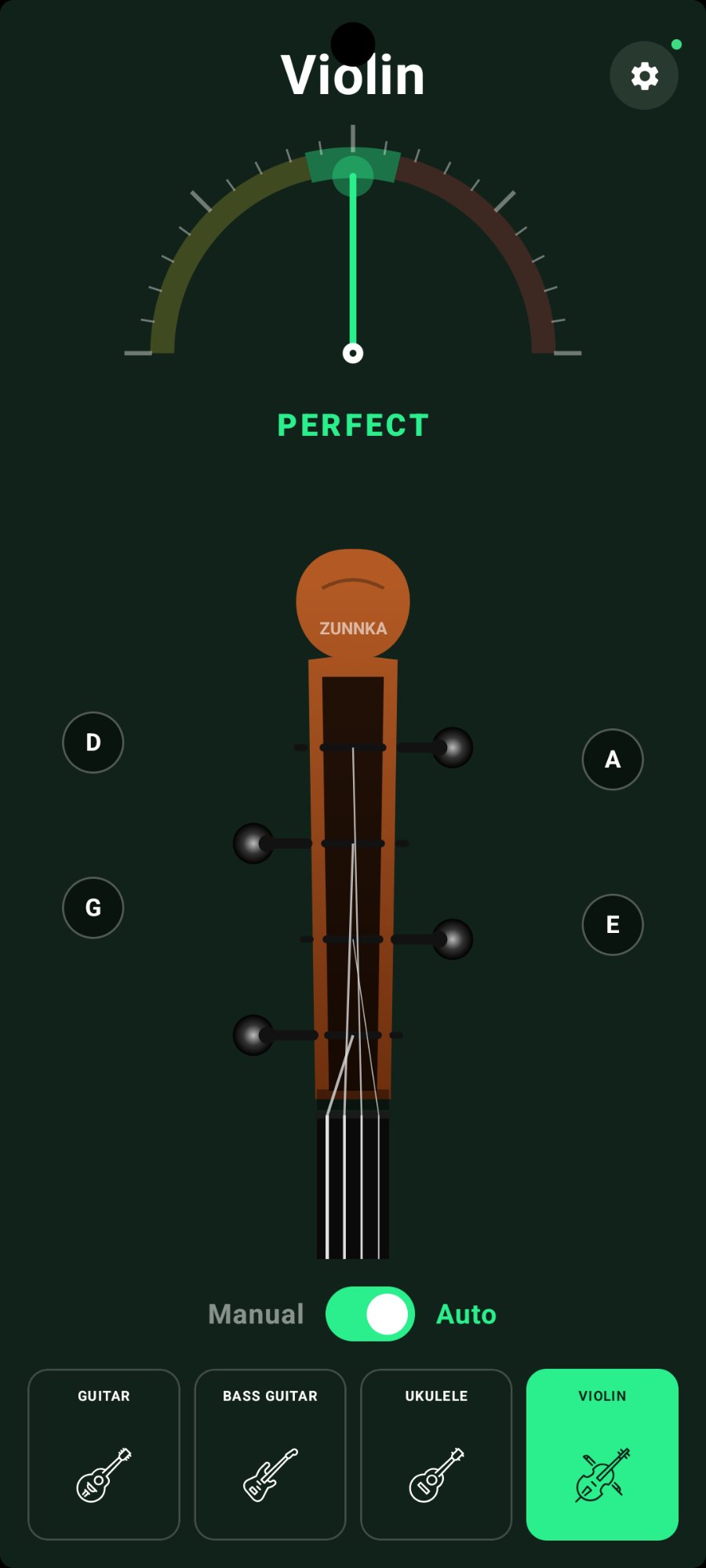 Violin tuner